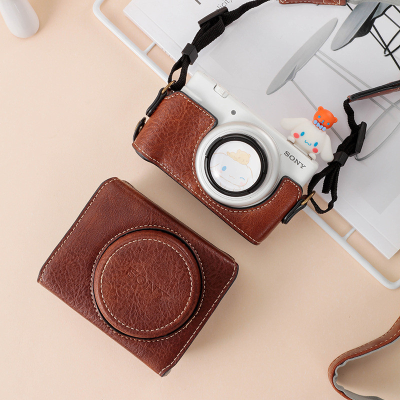 Sony ZV1F ZV1M2 กระเป๋ากล้อง ZV1 ZV1F ZV1 รุ่นที่สองกล้องป้องกันกรณีซองหนัง