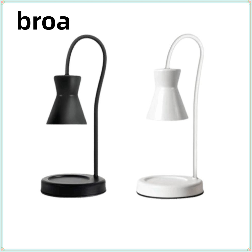 โคมไฟอโรมาเทอราพี BROA, Ins Creative Design Wax Melting Table Lamp, Fashion Modern Style Home Decora