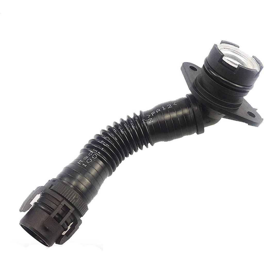 11127584128, Crankcase Vent Hose from Valve Cover for BMW X1 X3 X4 X5 X6 135i 535i 640i