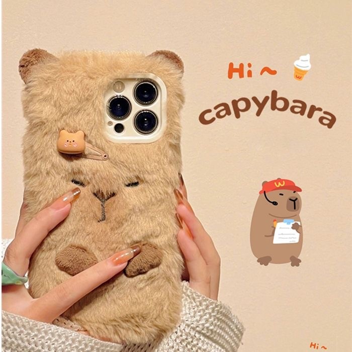 น่ารัก Capybara เคสโทรศัพท์สําหรับ Redmi 15C Note15Pro+ 14Pro 5G 13C 14C 13X A5 Note14 Note 13Pro + 11Pro Redmi Note12Pro + 12C A5 นุ่มคลุมทั้งหมด
