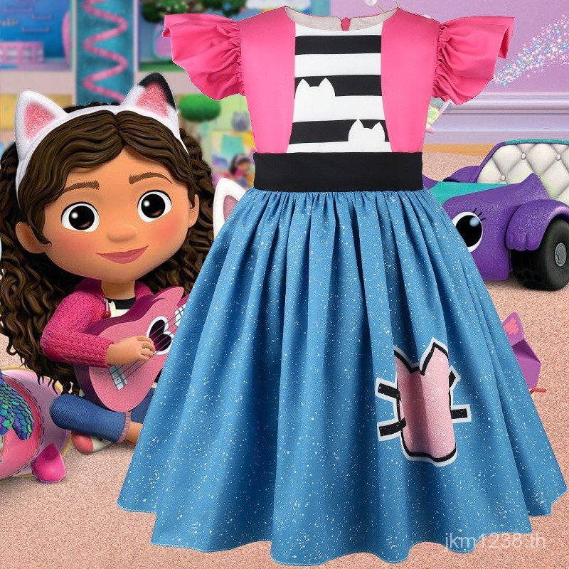 เสื้อผ้าคอสเพลย์สำหรับ.partyและงานวันหยุด Gaby Girls ชุดเปลี่ยนแปลงตัวละคร 3SPM