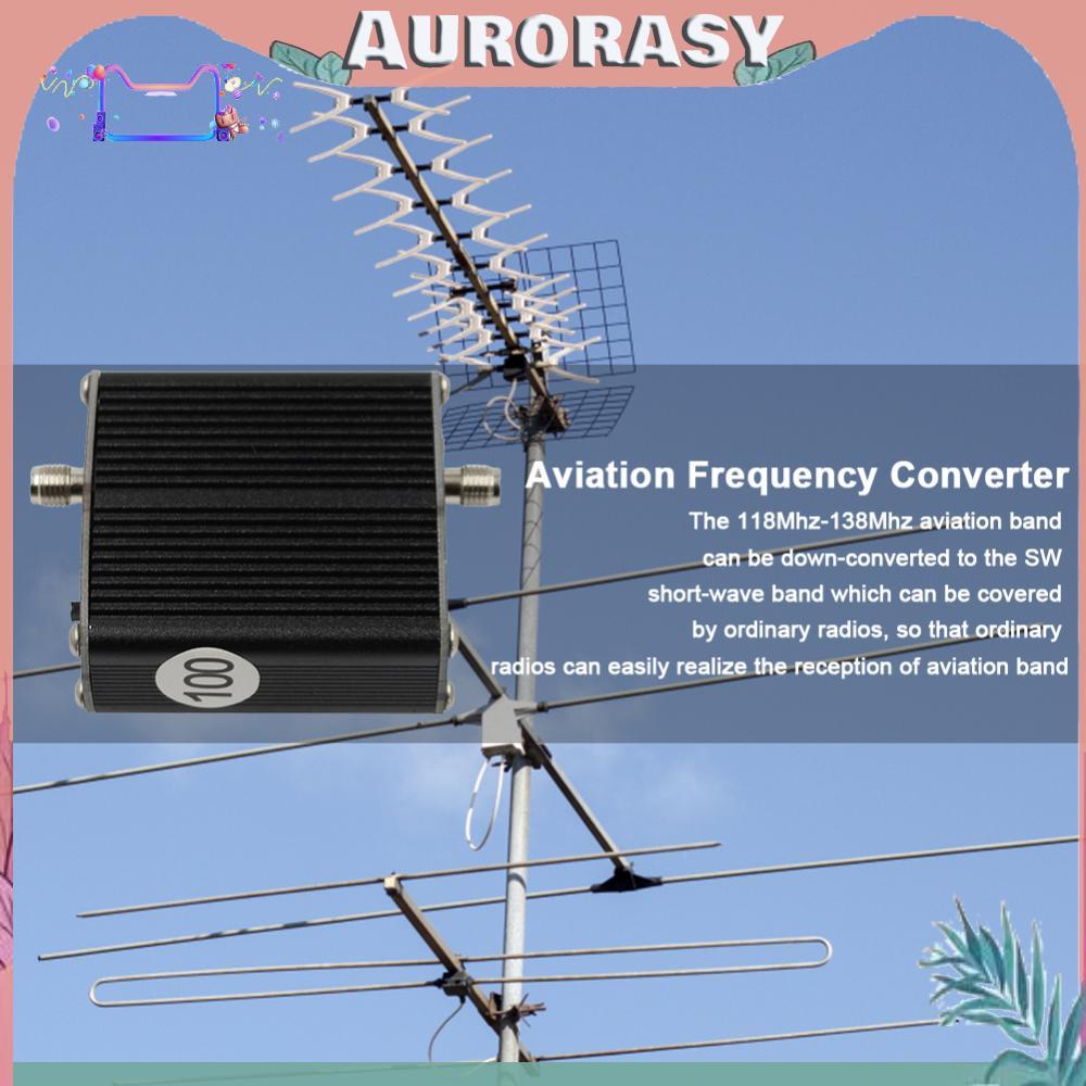 [AS] 2-In-1 Air Frequency Converter 700mAh Aviation Band Frequency Converter เครื่องขยายเสียงความต้า