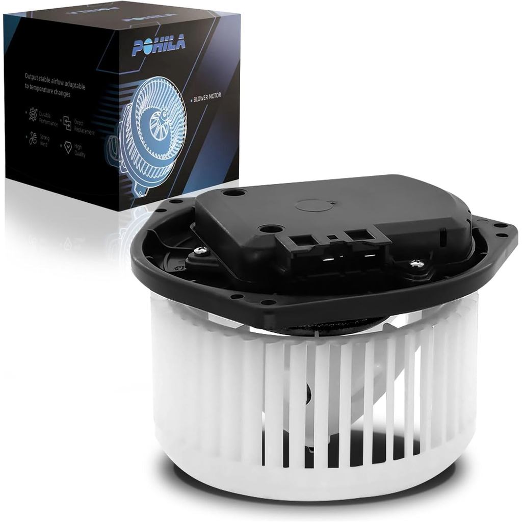 HVAC A/C มอเตอร์เป่าลมฮีตเตอร์พร้อมมอเตอร์ไร้แปรงถ่านพร้อมการเปลี่ยนกรงพัดลมสําหรับ Infiniti & Nissa