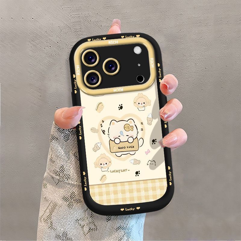 🎉🎉เข้ากันได้สำหรับ เคสไอโฟน iPhone 17PROMAX 16 17AIR 15 14PLUS 13PROMAX 12 11 ป้องกันฝุ่-HLPFK135