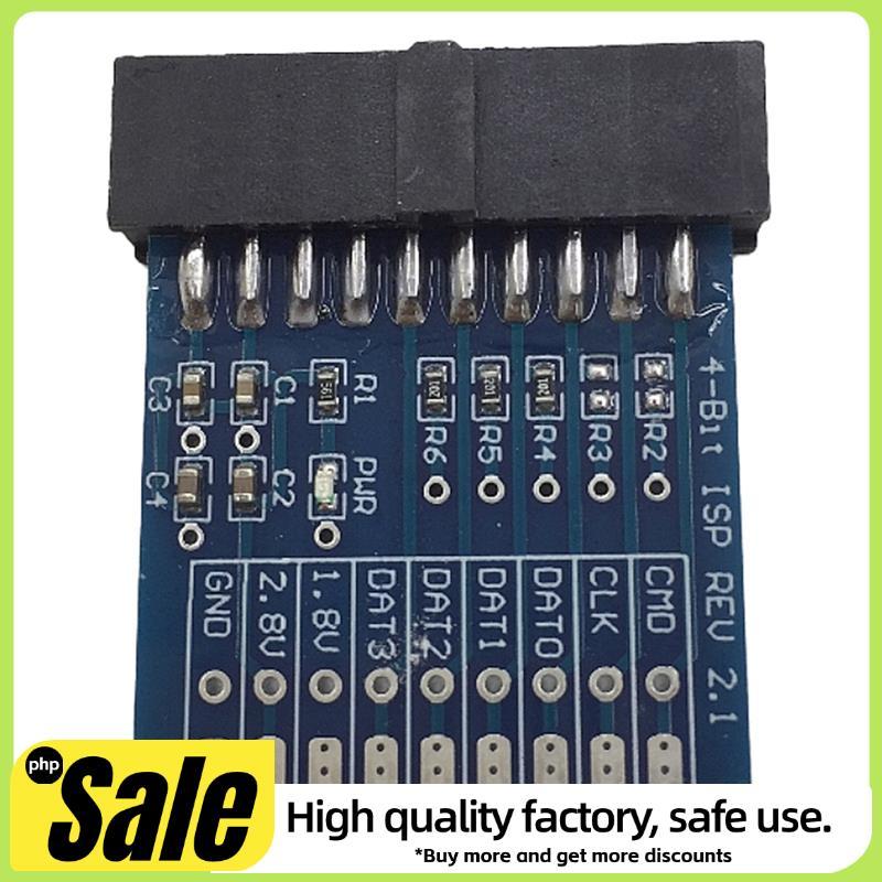 อะแดปเตอร์ใหม่ JTAG , ISP 4-BIT ISP REV 2.1 สําหรับ Easy Jtag Plus Box / เครื่องมือ ESAYJTAG