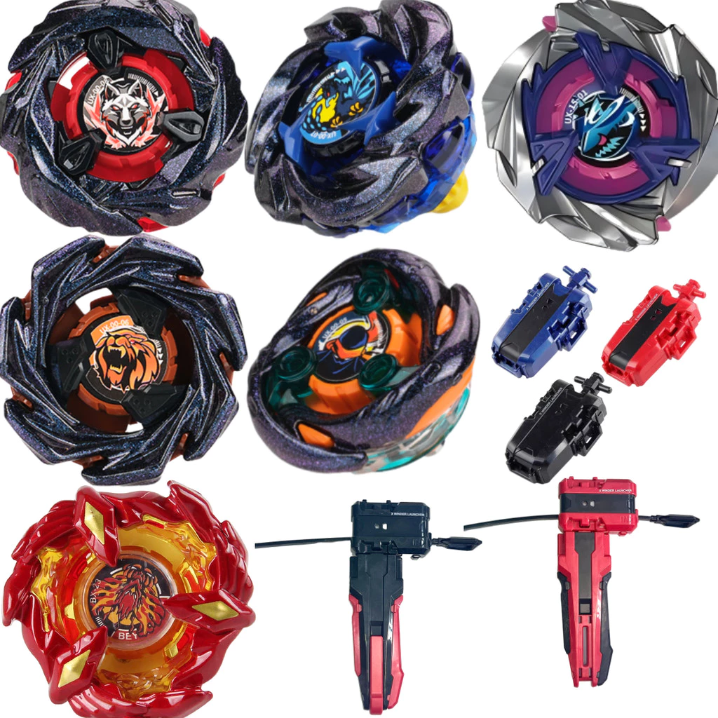 UX-00-05 UX-00-06 UX-00-07 UX-00-08 baybad X UX-11 UX-01 UX-03 BX-23 baybad brust Launcher ของเล่นเด็กโลหะผสม gyro