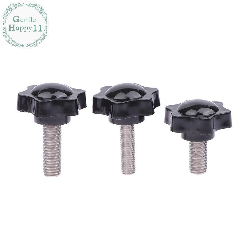 GentleHappy 2PCS อุตสาหกรรมอุปกรณ์ M6 M8 M10 38 # ด้าย Star Shaped Clamping Bolt Knob Bakelite พลาสต