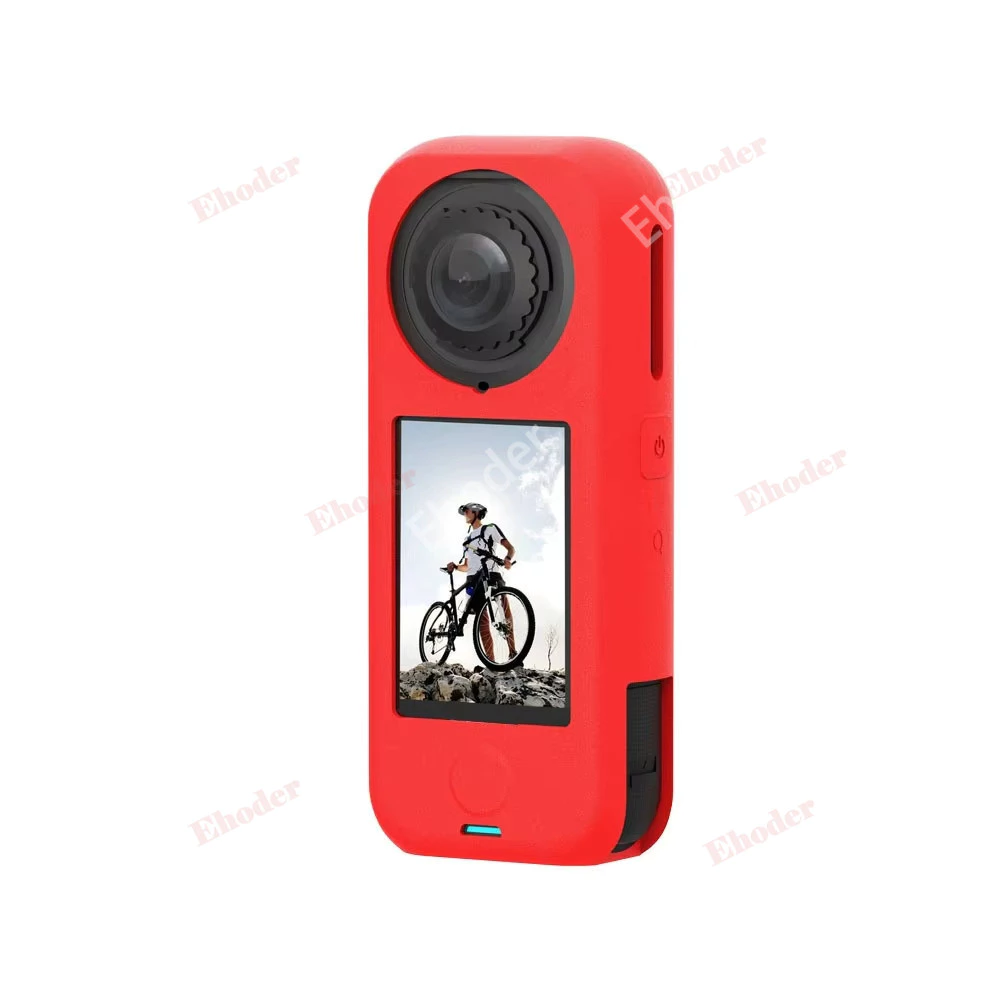 ปลอกสําหรับ Insta360 X4 Air X5 X3 X4Air เคสซิลิโคนสําหรับ insta360X5 360X4 360X3 กันกระแทกปกหลัง Anti-Lost Anti-scratch Protector กล้องอุปกรณ์เสริม thumbnail 10