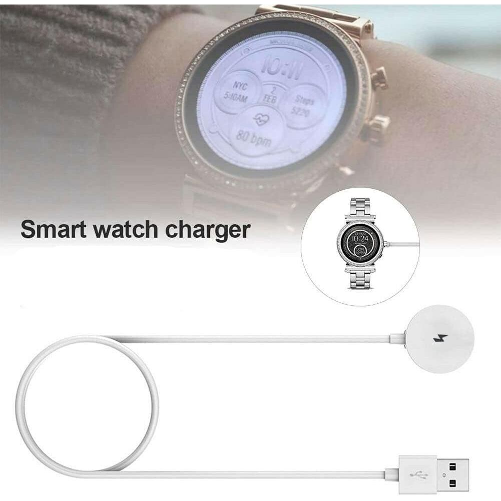 5V/1A Watch Charger Cable for Michael Kors MKT5017 MKT5020 MKT5021 MKT5022, Magnetic Watch Charger M