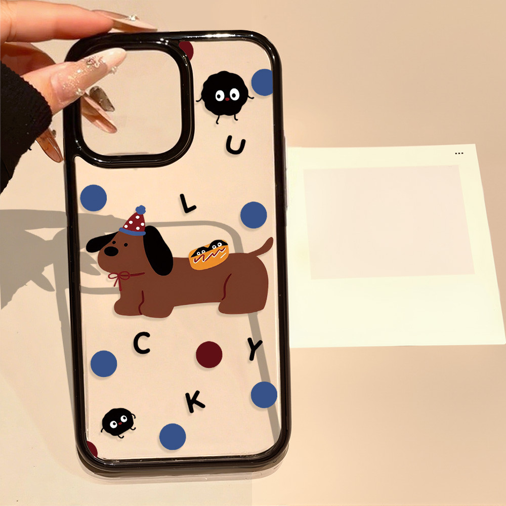 เคสโทรศัพท์ for iPhone 13 11 15 16 Pro Max Case iPhone 11 12 17 Pro Max 14 15 Pro Max 2 in 1 อะคริลิค Acrylic น่ารัก - รูปที่ 5