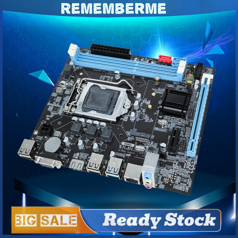 B75 เมนบอร์ด 16GB Micro-ATX LGA1155 ซ็อกเก็ตเดสก์ท็อปเมนบอร์ด HDMI-เข้ากันได้กับ