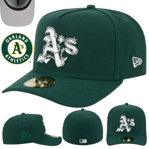 หมวกเบสบอล MLB Green Oakland Athletics Major League