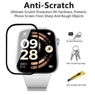 กระจกนิรภัย / ฟิล์มป้องกันหน้าจออ่อน for Redmi Watch 6 / 5 Lite/ 5 Active/ 5 / 4 /3 Lite 3 Active