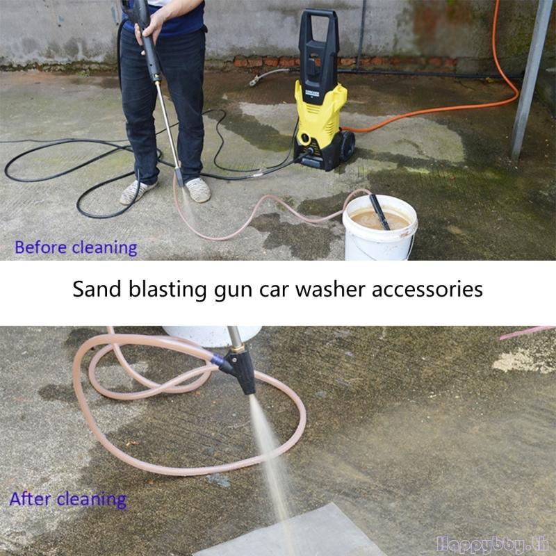 Hap Wet Sand Blaster Wet Blasting Washer Spear Wand เครื่องฉีดน้ําแรงดันสูง Blasting