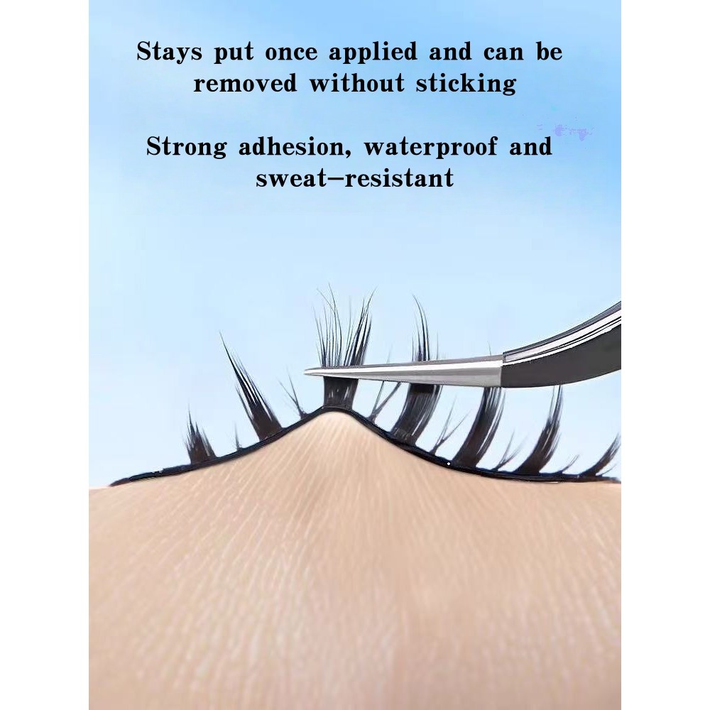 【ไม่ต้องใช้กาว ใช้ซ้ำได้】ขนตาปลอม3มิติ 5คู่ แบบมืออาชีพ มีกาวในตัว ไม่ต้องใช้กาว ขนตาปลอมธรรมชาติ ขนตาปลอม5มิติ - รูปที่ 3