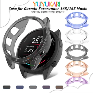 กรณีป้องกัน Gores โปร่งใสสำหรับ for Garmin Forerunner 165 / Forerunner 165 เพลงอ่อน TPU ปกป้องหน้าจอ อุปกรณ์เสริม