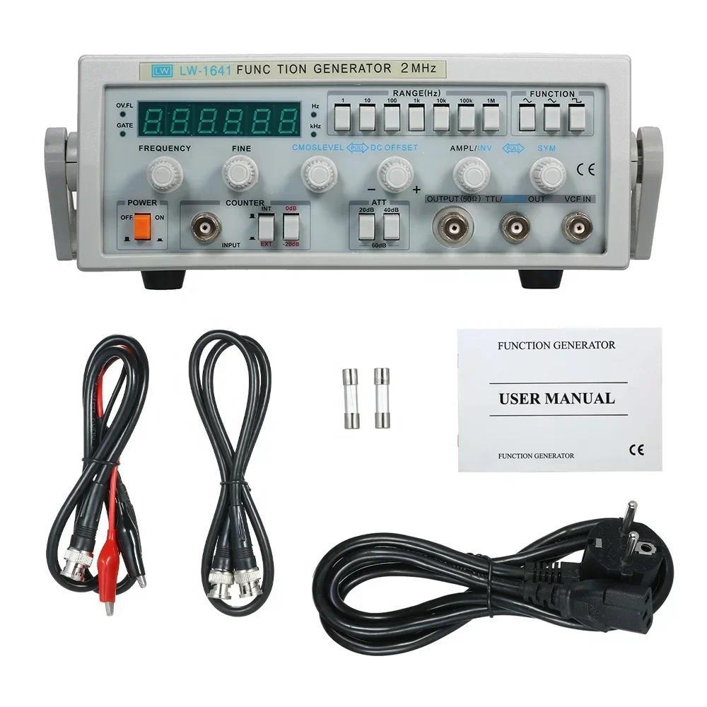 Multi-function LW-1645 Wave Digital Function Signal Generator 0.1Hz-15MHz ความถี่ LW-1641 เครื่องกํา