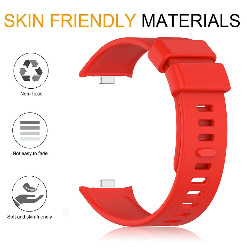 【สาย+เคส】สายนาฬิกาซิลิโคนสําหรับ Redmi Watch 6 5 4 สายคล้องคอสําหรับ Xiaomi Band 9 Pro 8 Pro พร้อม Case - รูปที่ 2