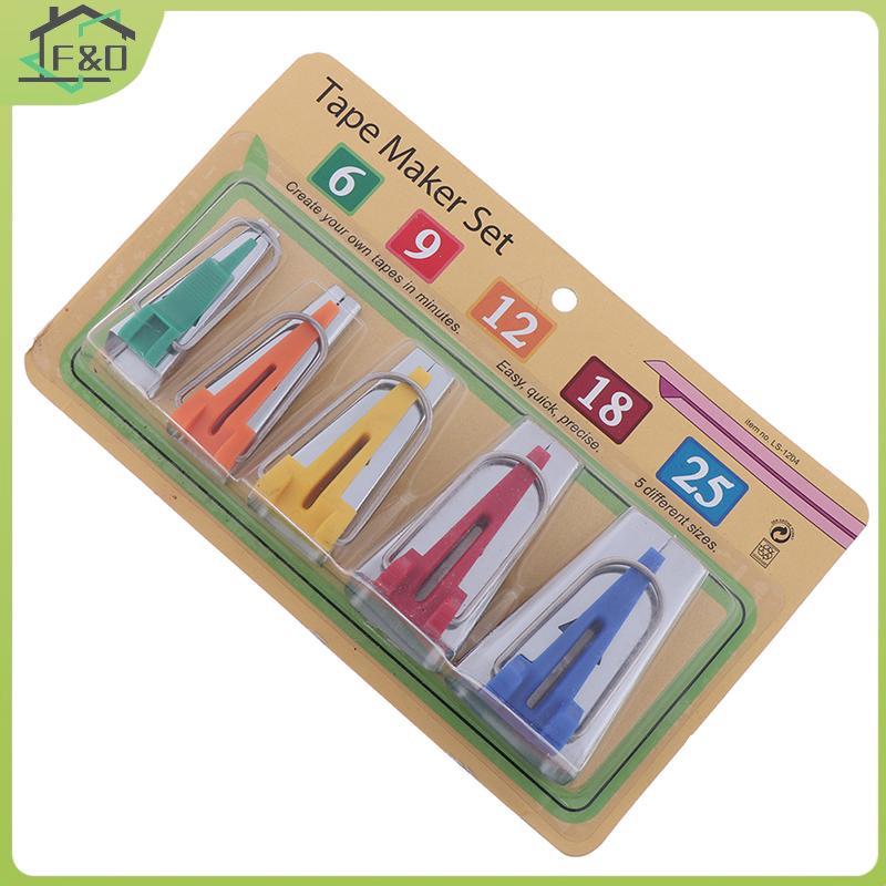 F&O 5 ชิ้น/เซ็ตขนาดผ้า Bias เทปวัดเครื่องมือ Handmade Craft เย็บ DIY Acces .