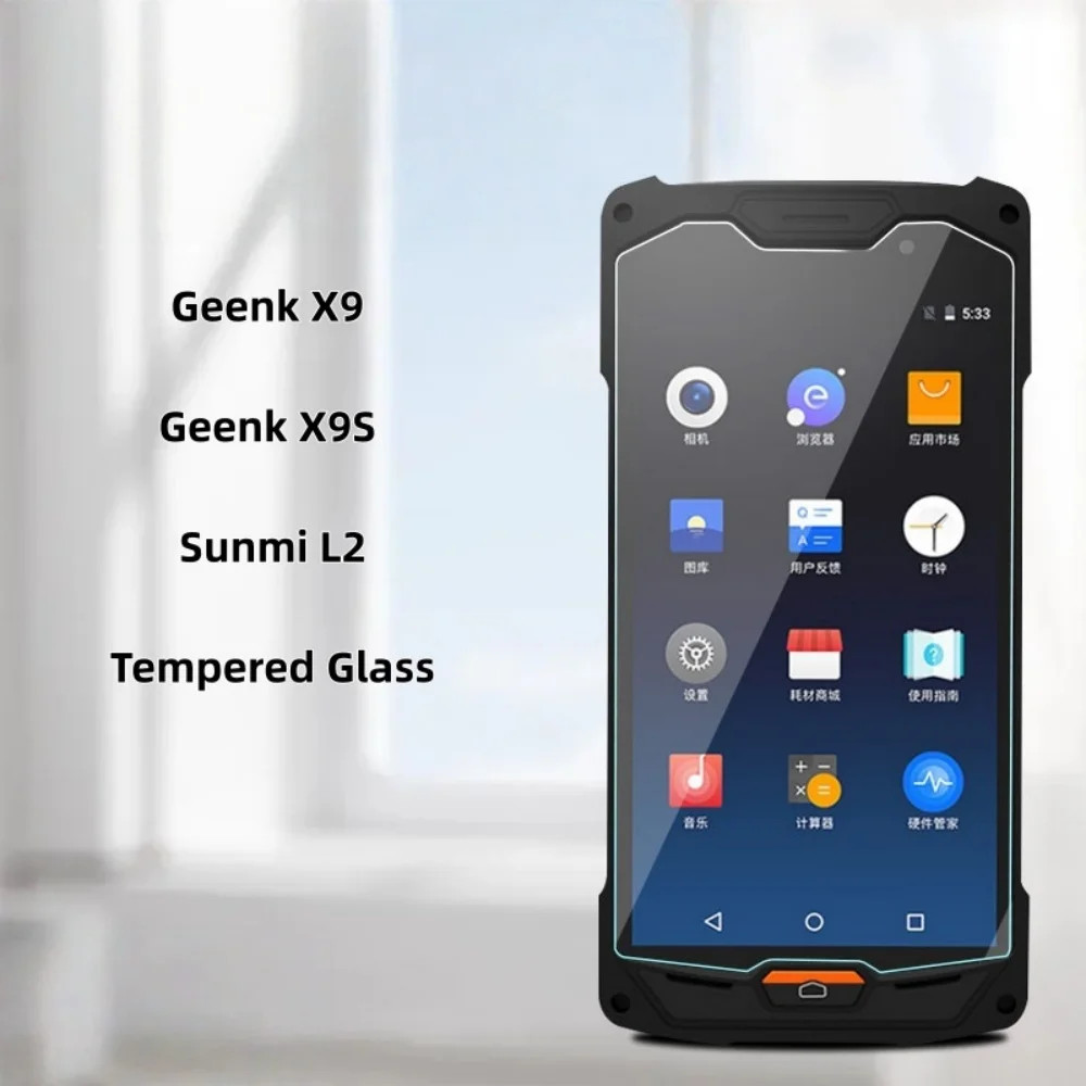 ฟิล์มกระจกนิรภัยป้องกันรอยขีดข่วนสําหรับ Geeonk G2 / Sunmi L2K ปกป้องหน้าจอสําหรับ Geeonk X9 X9S / Sunmi L2