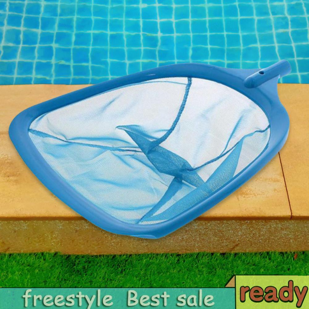 [freestyle01.th] สระว่ายน้ํา Skimmer Net พร้อมเสาโลหะ Leaf Rake Net Pool Cleaner สําหรับสระว่ายน้ําอ