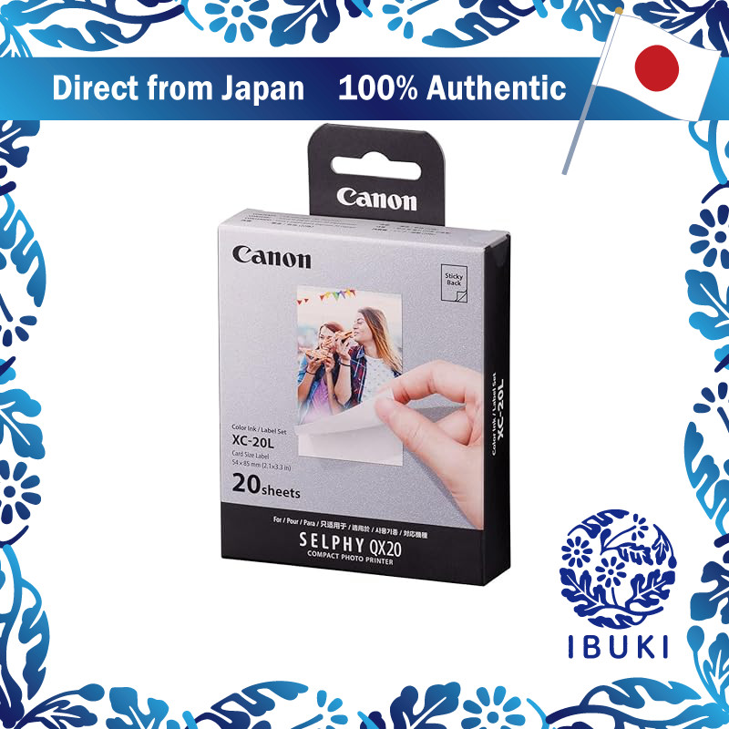 Canon QX20 Color Ink/Label Set XC-20L