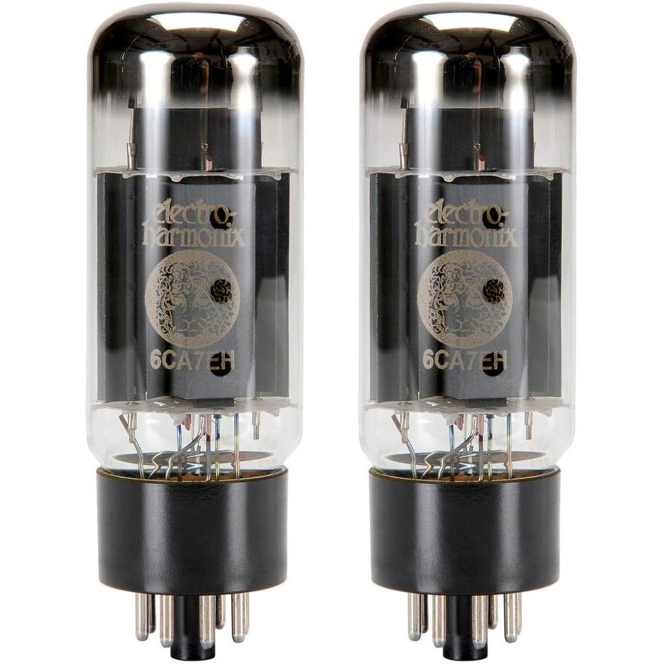 New Matched Pair Electro-Harmonix 6CA7EH EL34 6CA7 Fat Big Bottle Vacuum Tubes