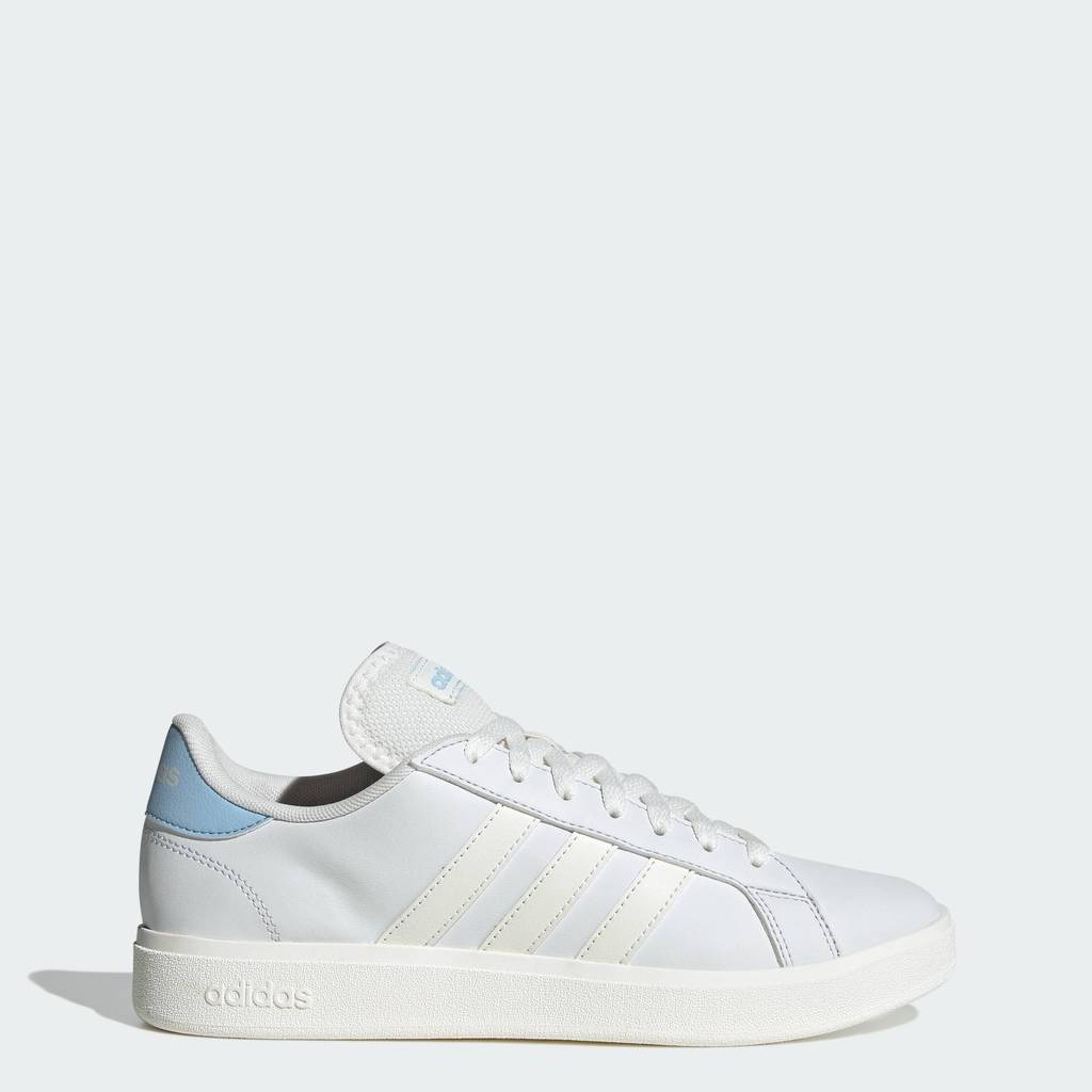adidas ไลฟ์สไตล์ รองเท้าลำลอง Grand Court TD Lifestyle Court ผู้หญิง สีขาว JQ0536