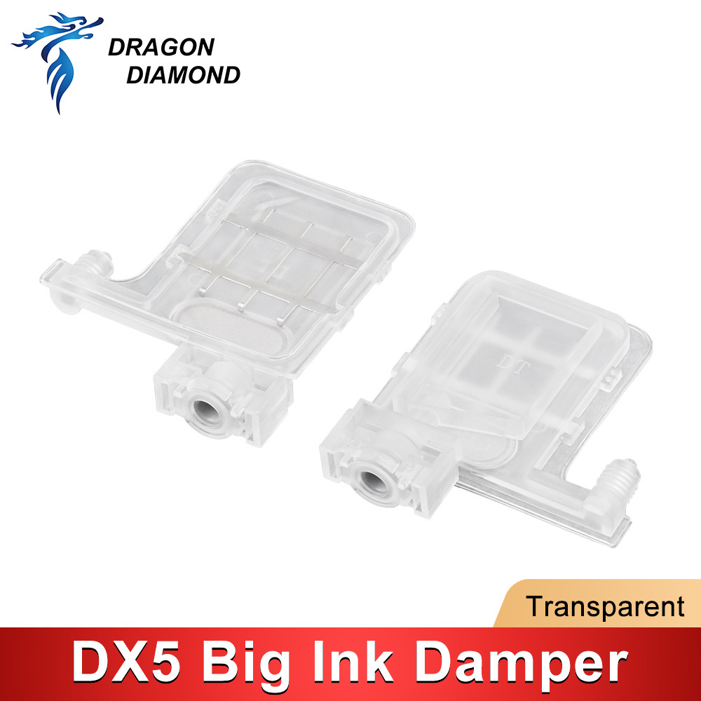 10 ชิ้น DX5 DX4 big หมึก damper สําหรับ EPSON DX5 DX7 XP600 TX800 4720 I3200 Mutoh Galaxy Xuli เครื่องพิมพ์หมึก dumper กรอง