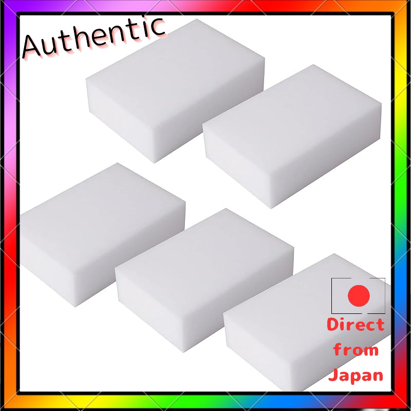 Audio Fan Melamine Sponge - Cleans beautifully with just water, no detergent needed. For sinks, bath