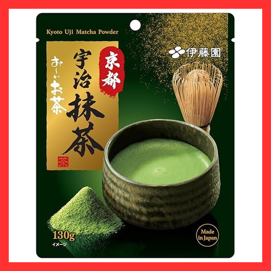 【Directly from Japan】 Itoen Oi Ocha Kyoto Uji Matcha 130g Powder