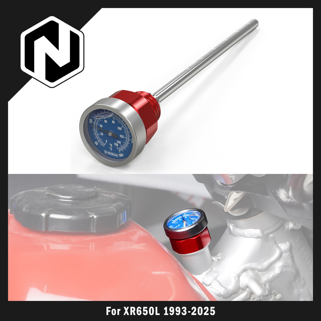 NI  For Honda XR650L XR 650L 650 L 1993-2025 2024 Motorcycle Oil Temperature Dipstick Thermometer Di