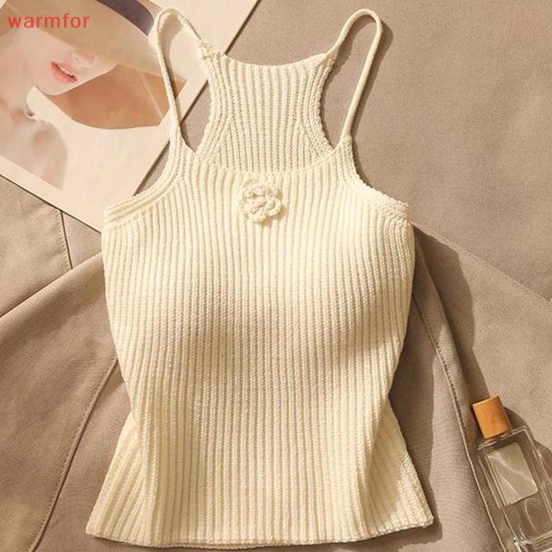 กระโปรงในเนื้อสไตล์เซ็กซี่สำหรับฤดูร้อน ลายดอกไม้ ยกรองทรงด้านหน้า สีทึบ แบบแขนกุด - รูปที่ 4