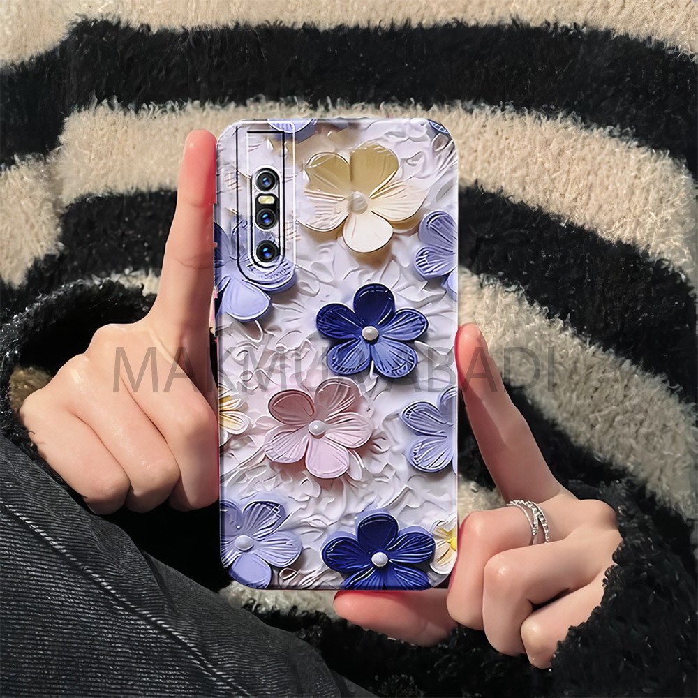 Softcase Procamera ดอกไม้ Vivo V15 Pro V15 V5 V5s V5 Plus V7 V9 V11 Z1 Pro ล่าสุดโทรศัพท์มือถือกรณีโ