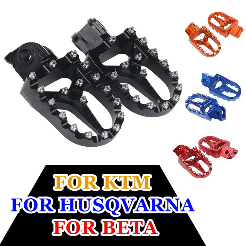 GF Foot pegs Foot Rests Pedals For KTM 690 ENDURO SMC R SX EXC XC 1290 ADV S For BETA RR 2T 4T For H