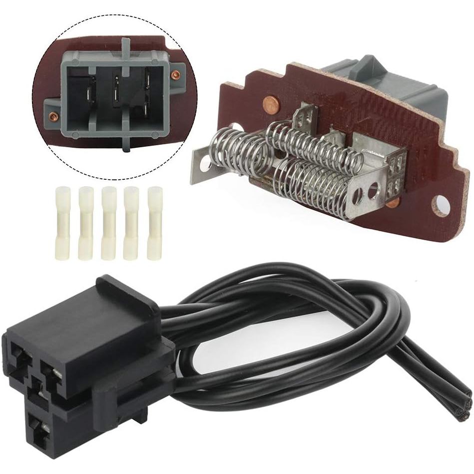 OCPTY A/C เครื่องปรับอากาศเครื่องทําความร้อนพัดลม HVAC Blower มอเตอร์ Resistor Regulator fit สําหรับ