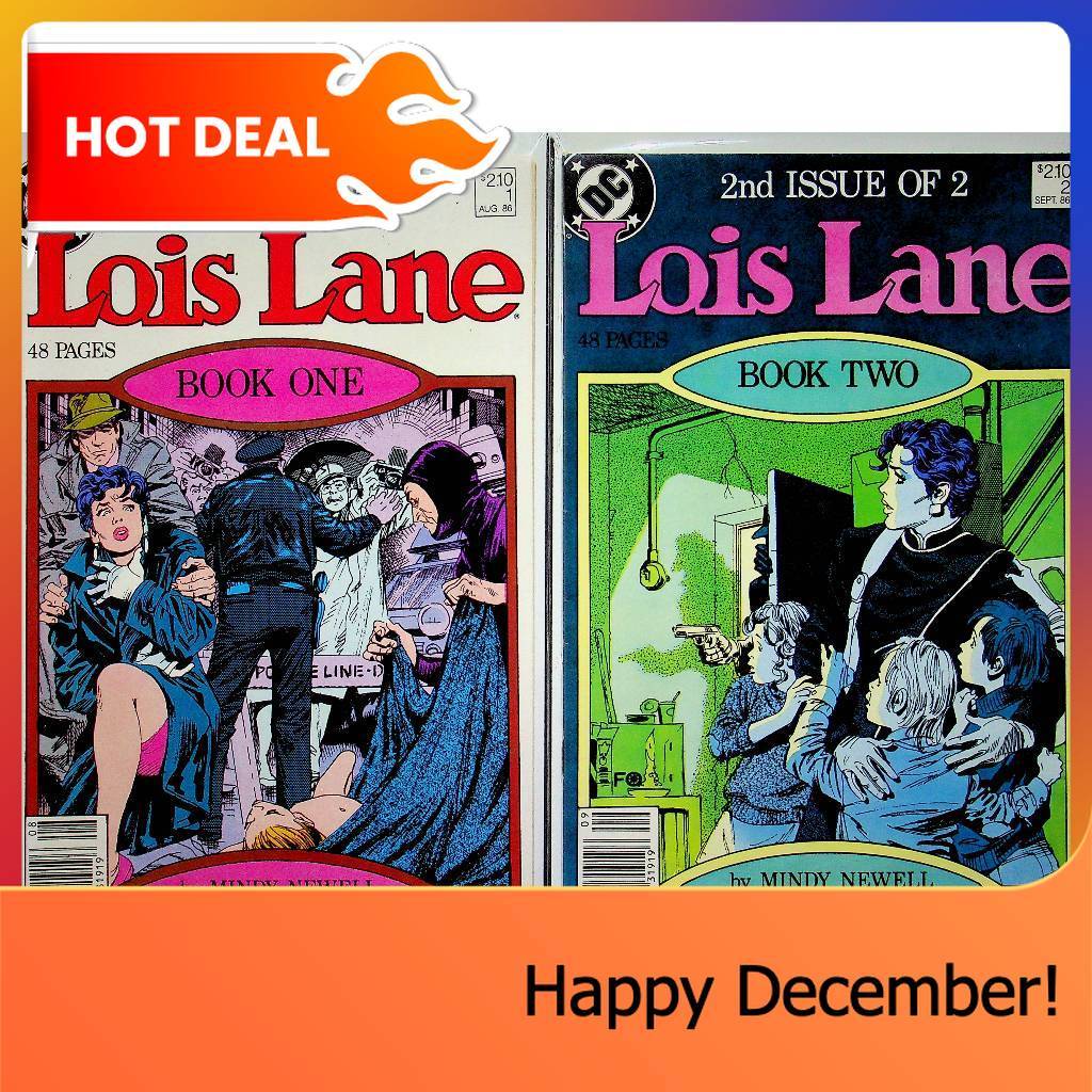 Lois Lane #1-2/ (เซ็ท 2 เล่ม) 📚พิเศษ/ชุด หนังสือการ์ตูนภาษาอังกฤษ โลอิส เลน English Comics Book (DC 