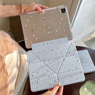 ป้องกันสําหรับเคส ipad 2025 A16 gen11th Air2 Mini4/5/6 pro12.9 Gen7 Gen8 Gen9 10th gen Air4/air5 M4 2024 pro11 Gen5/6 M2 Air6 M3 Air7 air11 air13 นิ้วแท็บเล็ต