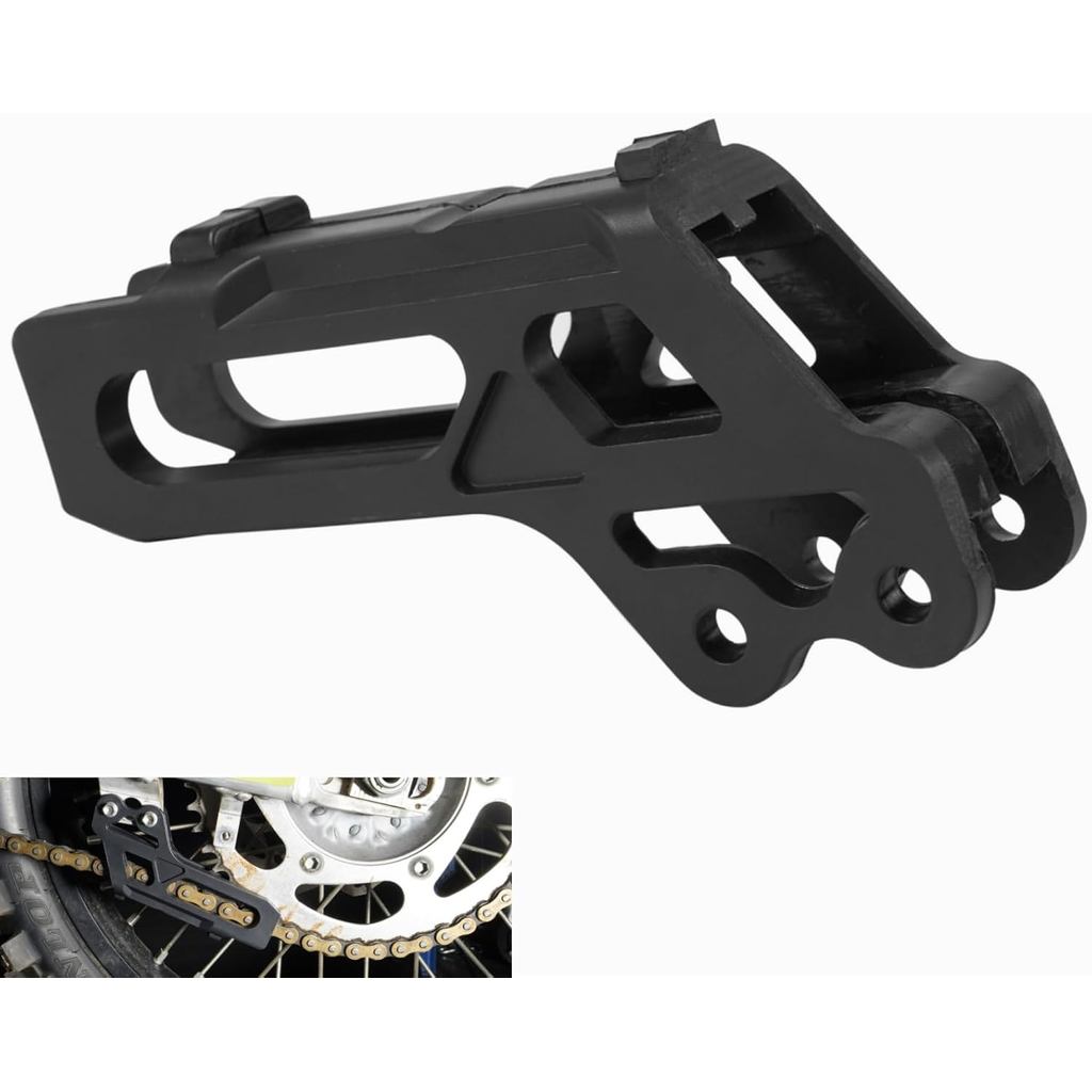 NICECNC สีดําด้านหลัง Chain ท่องเที่ยว Slider บล็อก Dirt Bike ใช้งานร่วมกับ Yamaha YZ125 2008-2025 Y