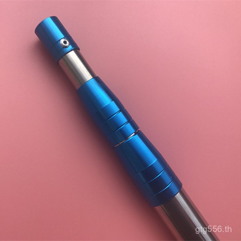 ตําแหน่ง Rod 9ZRT1.5 Retractable ฟรี 3m5m6m เสริม Beige ฝาครอบสแตนเลสสตีล Rivets 8 มม. Rod Head Rod 