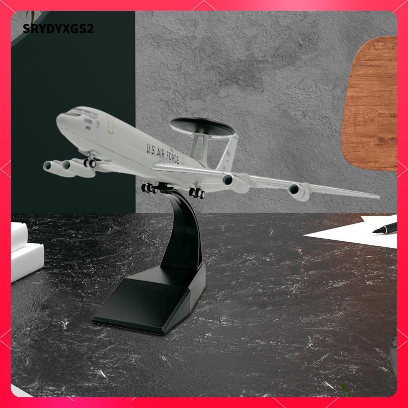 [Srydyxgs2] โลหะผสมDiecastรุ่น 1/200 Scale USA E-3 เครื่องบินเข้าสําหรับCafes Shelf Home