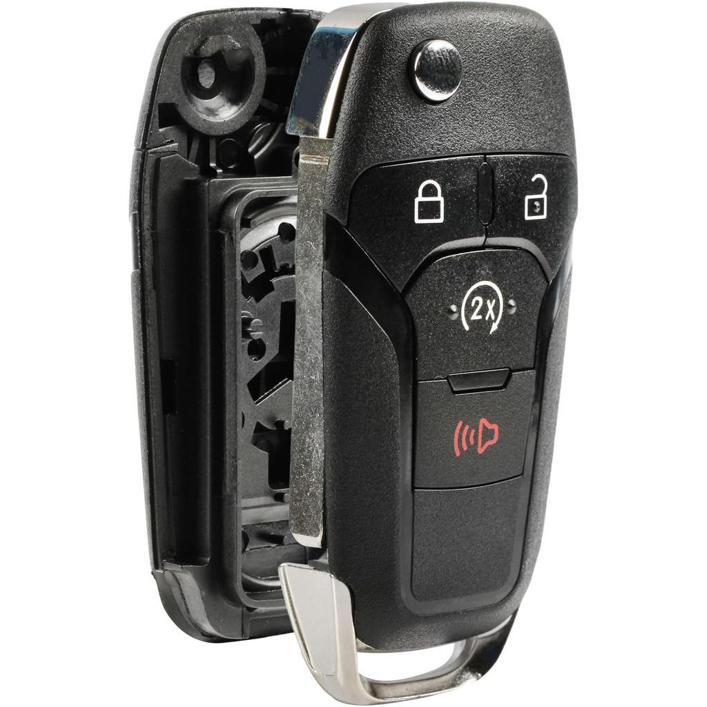 สําหรับ 2015-2022 Ford F150 Bronco Ranger Raptor 4-Button Remote Start Key Fob Shell Case N5F-A08TDA