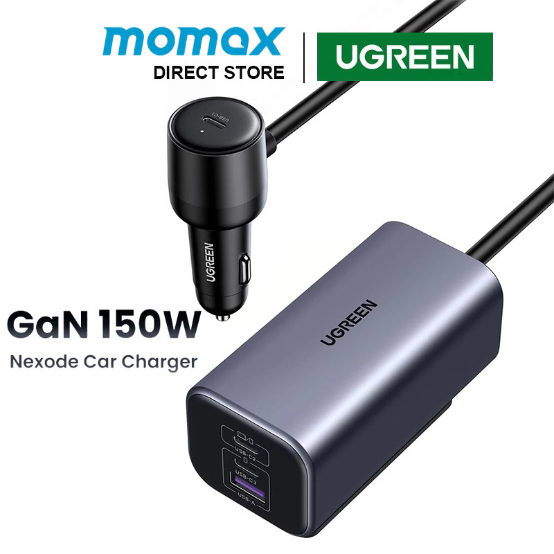 UGREEN Nexode 150W GaN 4 Ports Car Charger PD3.1 ที่ชาร์จเร็ว