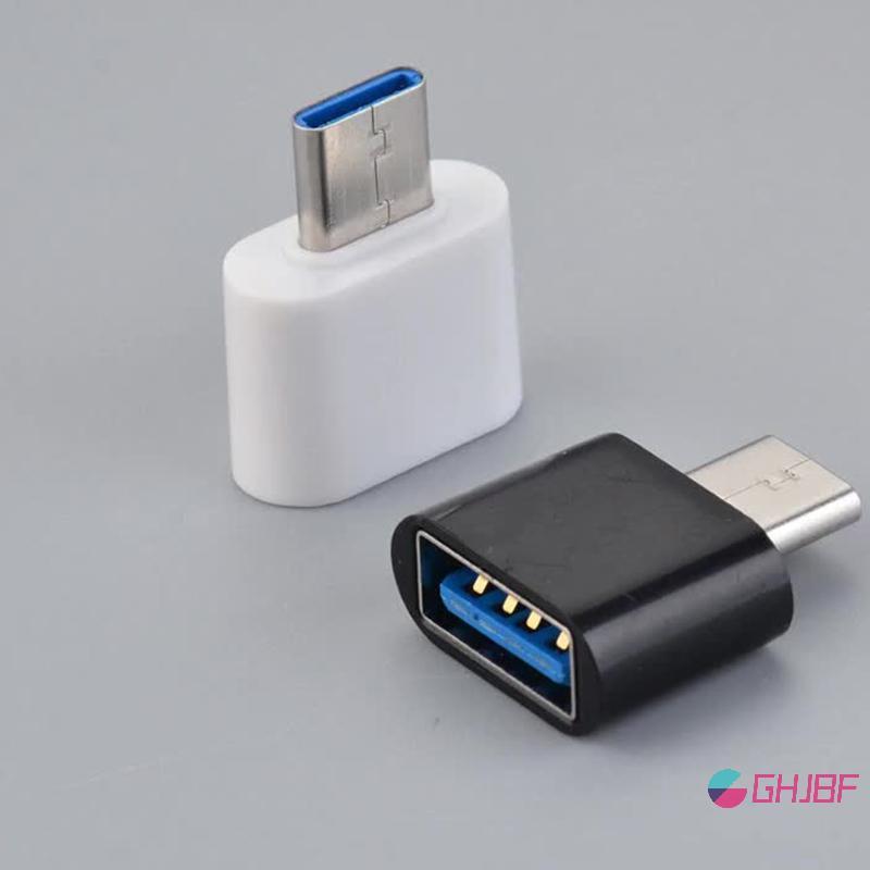 GHJBF] Mini Type C Toneck USB Adapter OTG Data Connectors สําหรับโทรศัพท์มือถือ Android คอเต่าเดิม น