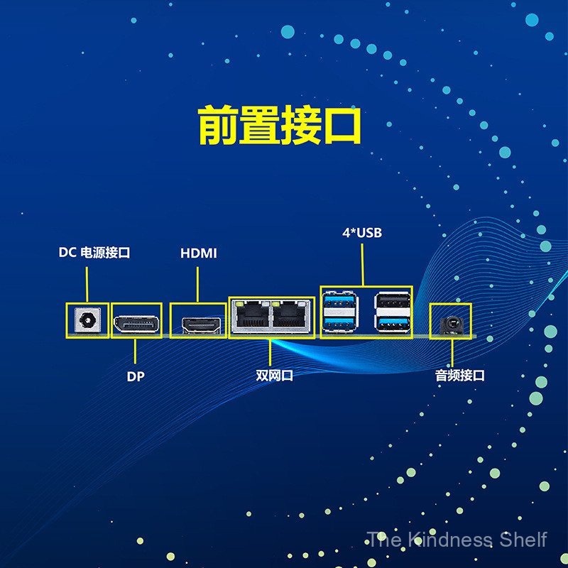 เหมาะสําหรับ Asus AIOT12 รุ่น Saiyang J6412 อุตสาหกรรมควบคุมเมนบอร์ด miniITX เครือข่ายคู่ HDMI + DP