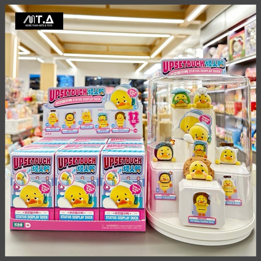 MORETHAN Arts&Toys Upsetduck Status Display Duck Blind Box（Whole Set）