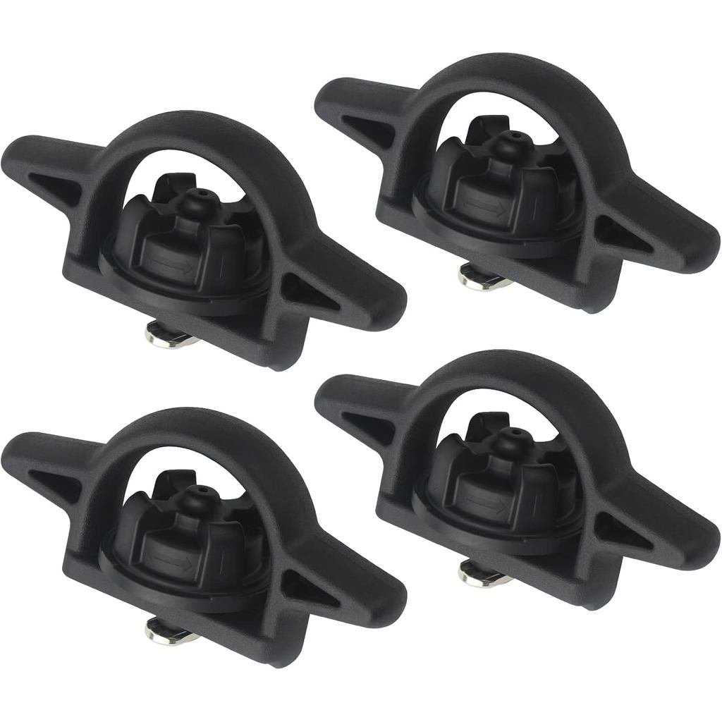 APPERFiT เตียง Cleat Tie Down Anchor สําหรับรถบรรทุกเตียงระบบ 4pcs ใช้งานร่วมกับ 2005-2014 Toyota Ta