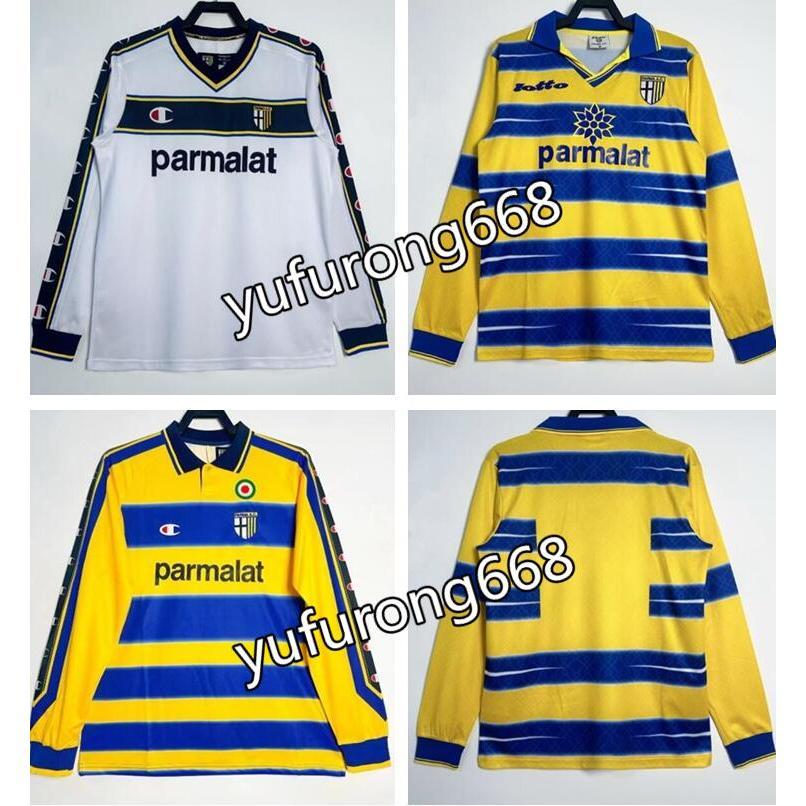 #PAR 02-03 เสื้อฟุตบอลทีมเยือนย้อนยุคแขนยาว #NAKATA #ADRIANO