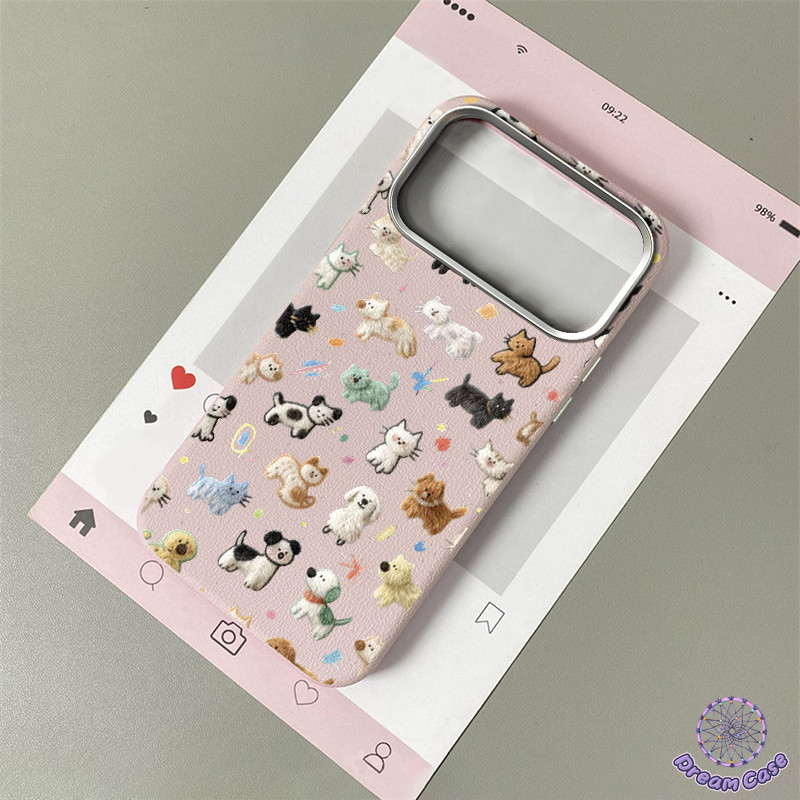 เคสไอโฟน11 การ์ตูน ที่มีสีสันน่ารักลูกแมวลูกแมวนุ่มสำหรับ iPhone 11 13 17 16 15 14 12 Pro Max 7Plus 16 7 8 15 Plus XR X