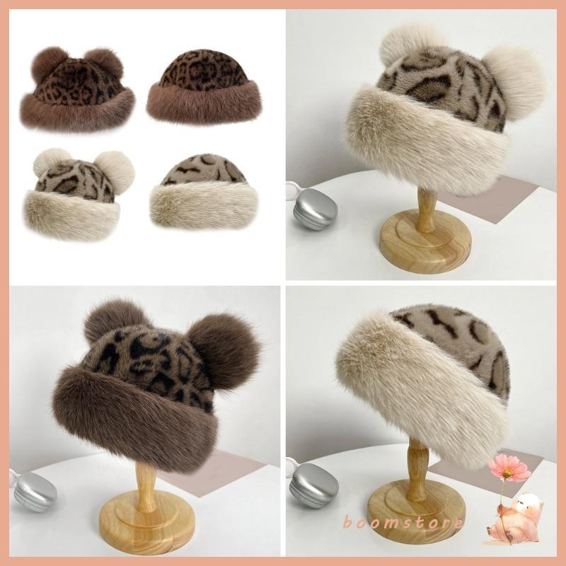 หมวก Boom Ushanka สําหรับฤดูหนาวกีฬาขี่จักรยานและหมวกกันหนาวปีนเขา